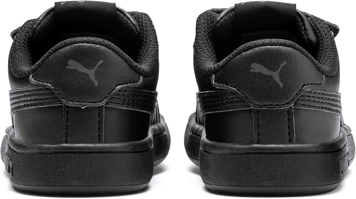 Puma Smash CV V Unisex-Kinder Sneakers 21 EU Puma Black Puma Black, 21 EU Puma Black Puma Black