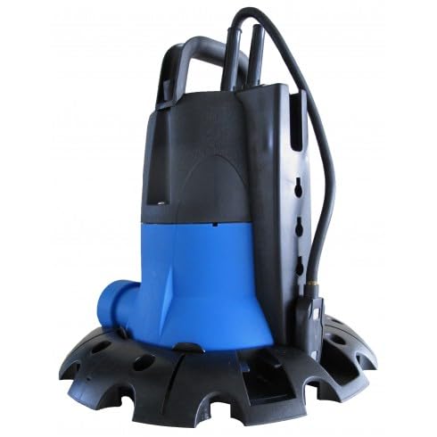 COIL Poolpumpe 200W - Hochleistungs Schwimmbadpumpe, Entwässerungspumpe 5500 l/h, 5m Hebekapazität -