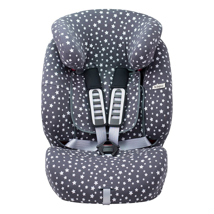 JYOKO Kids Bezug für Autositz kompatibel mit Romer Advansafix, Evolva IV M, aus Baumwolle (Winter Sk