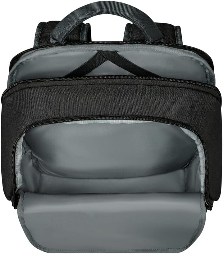Wenger NEXT 23, Move, Gravity Black, Schwarz, 33cm x 45cm x 21cm, Schwarzer Rucksack