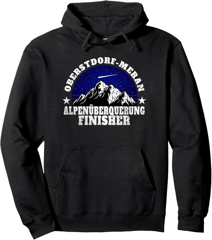 Alpenüberquerung E5 Oberstdorf Meran Shirt I Alpen Berge Pullover Hoodie