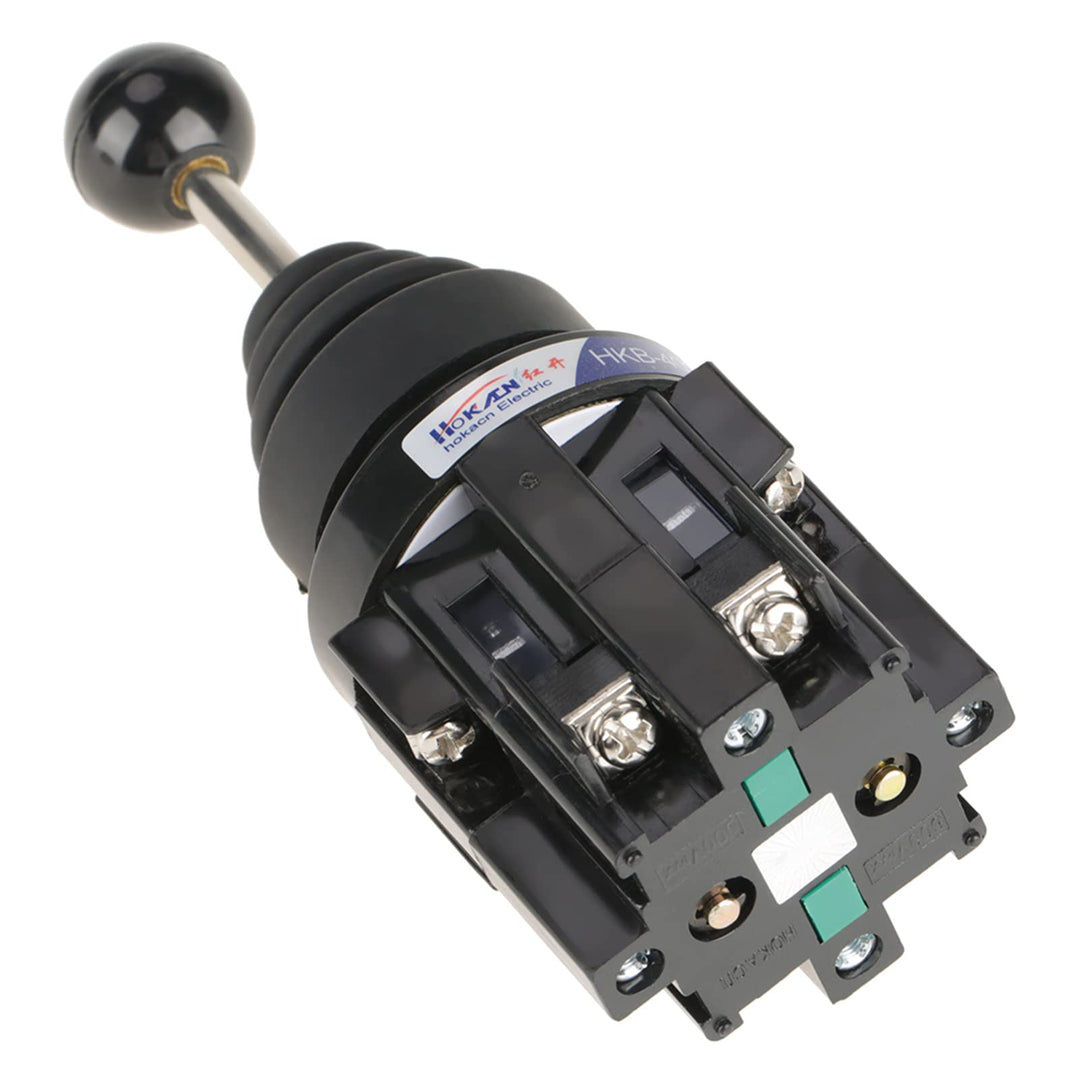Joystick-Schalter 12 V Joystick-Potentiometer 12 Volt, 1 Stück CS-402 4NO 4-Positionen-Rücklauf-Joys