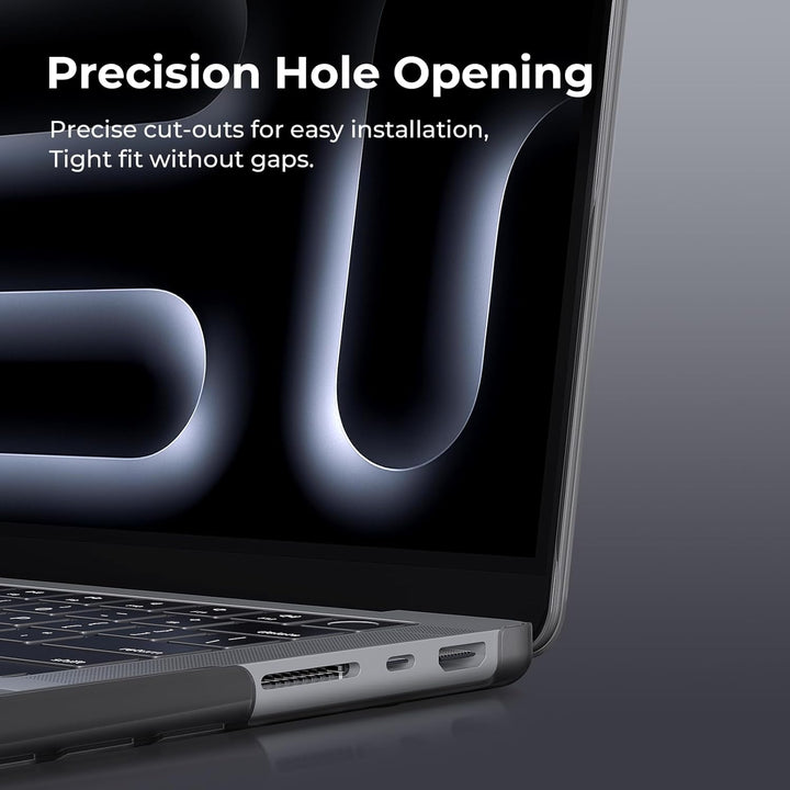 BlueSwan Hülle kompatibel mit MacBook Pro 14 Zoll M3 M2 M1 A2918 A2992 A2779 A2442, veröffentlicht 2