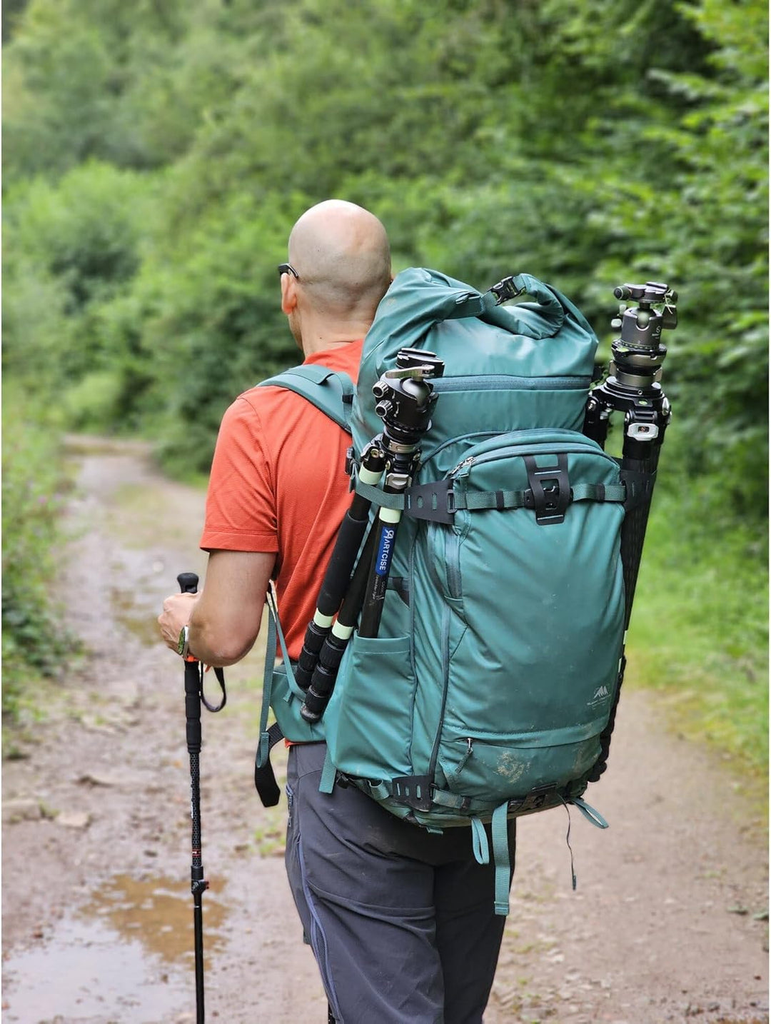 Summit Creative TENZING Roll-Top-Kamerarucksack 30L Grün, 30L Grün