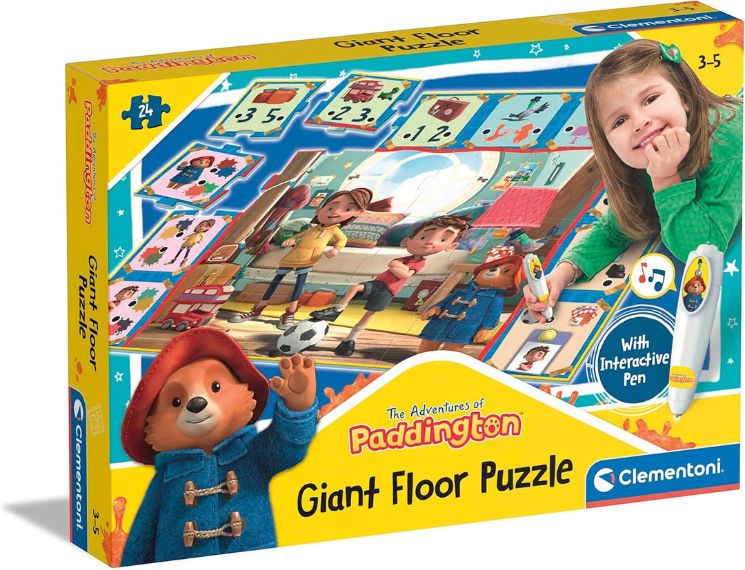 Clementoni 61889 Montessori Zahlen Lernspielzeug für Kinder ab 4 Jahren Paddington, Paddington