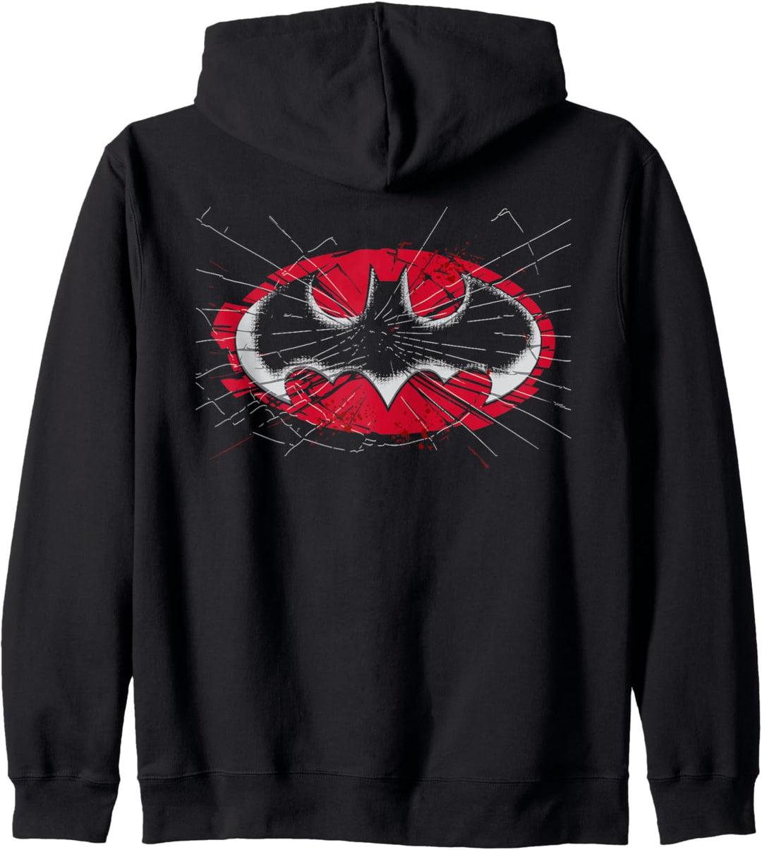 DC Batman Logo Glas Kapuzenjacke