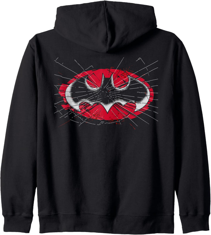 DC Batman Logo Glas Kapuzenjacke
