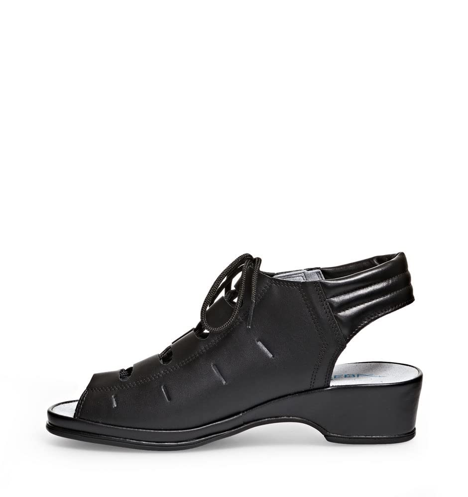 ABEBA 3000 AIR CUSHION Serviceschuh, O2, SRA, Schwarz, Grösse 36 36 EU, 36 EU