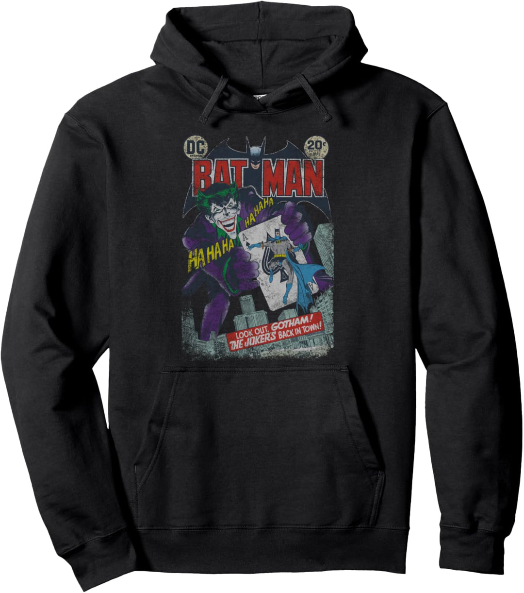 Batman #251 Distressed Laughing Joker Pullover Hoodie