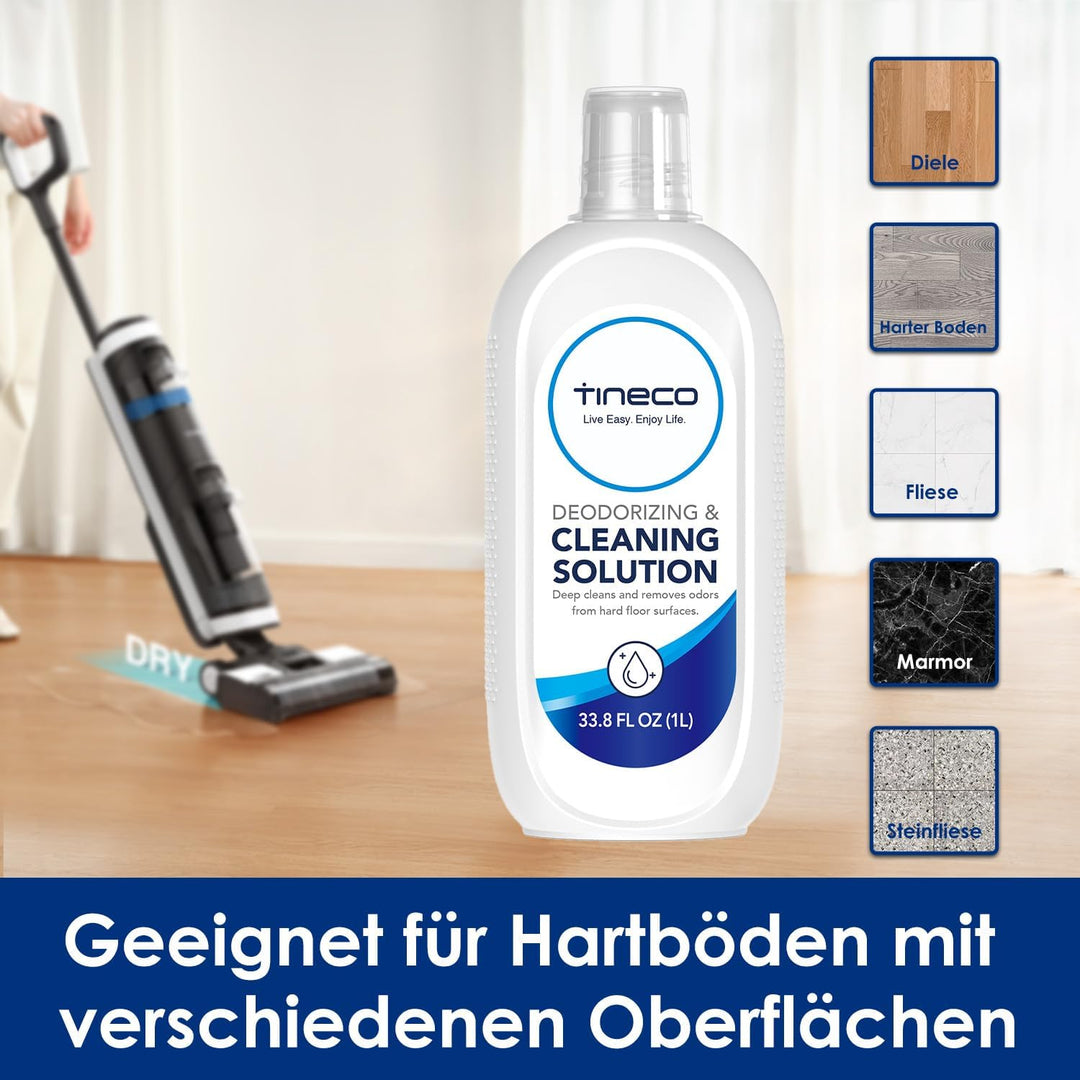 Tineco Multi-Surface Bodenreiniger 2L für Tineco Nass Trockensauger S7 Stretch/i5/i6/Stretch S6/Swit