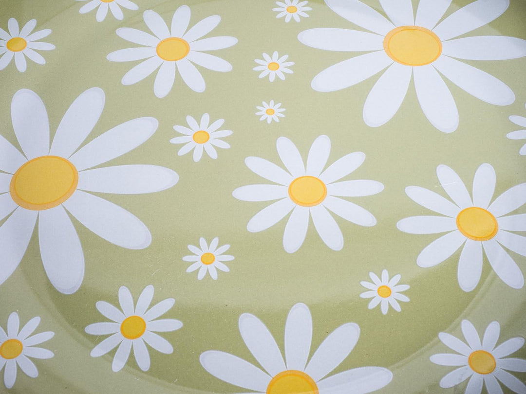 Petface Daisy Keramik Vogeltränke (30 cm x 30 cm) Gänseblümchen, Gänseblümchen