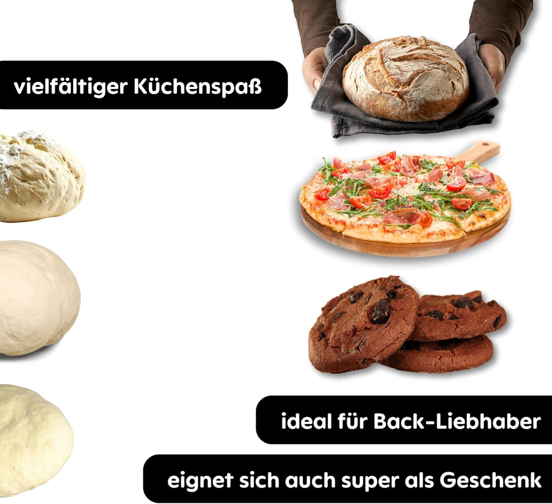 Teiglöser für Thermomix TM7 Vorwerk – Zubehör Drehhilfe Gadget für Thermomix TM7 Teigblume Messerdre