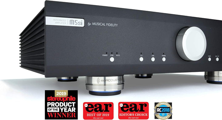 IsoAcoustics Orea-Serie mit Isolatoren für HiFi-Komponenten OREA Indigo – 7,2 kg max./Stück Indigo -