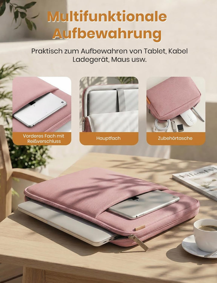 DOMISO Laptoptasche Hülle Stossfest Wasserdicht Laptop Sleeve PC Case Notebook Schutztasche,LP07 16