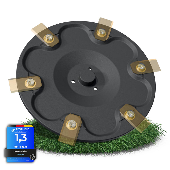 6er Messerscheibe kompatibel mit Segway Navimow Mähroboter i105E, i108E & i110n - Premium Mähteller