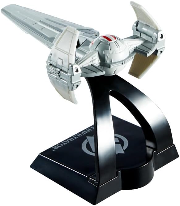 Hot Wheels Star Wars Starships Select – HMH97 – Raumschiff aus Metall 1/50 – Sith Infiltrator