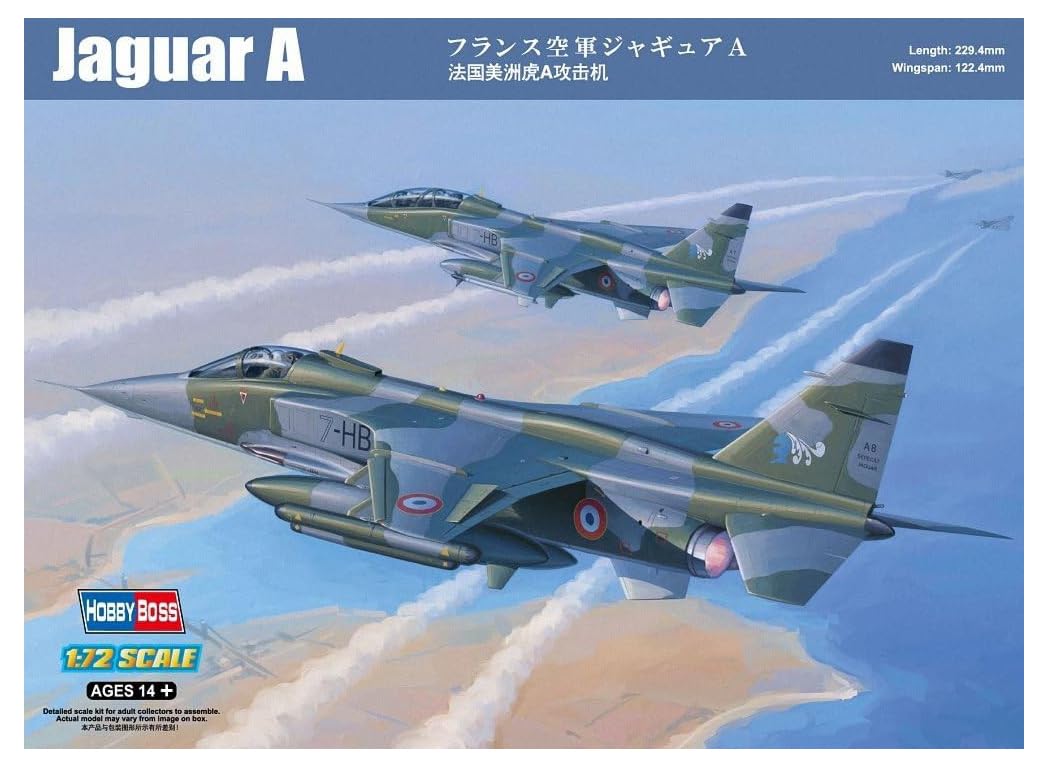 Hobby Boss 1/72 Jaguar A, HY87258, Mehrfarbig