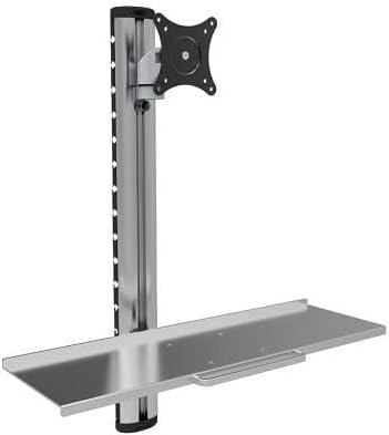 Techly ICA-PLW 01 Wandhalterung für Flachbildschirm 68,6 cm (27 Zoll) Silber