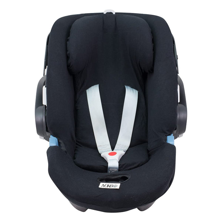 JYOKO KIDS Bezug für Autositz kompatibel mit Cybex Aton Cloud- Q-M-2-4-5, aus Baumwolle (Aton 5, Bla
