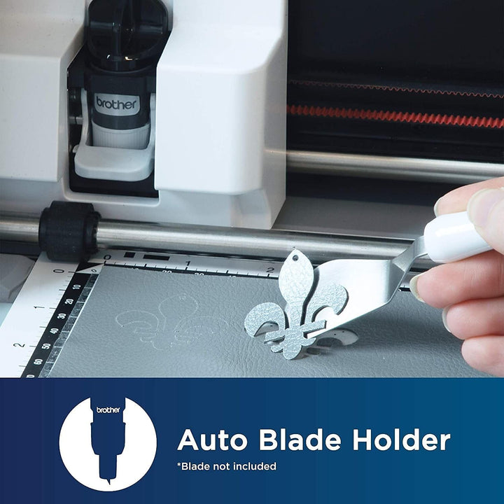 Brother ScanNCut DX Auto Blade Holder CADXHLD1, Replacement Accessory, Use with Materials Including