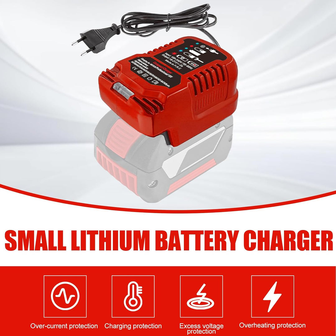 Ersatz PXC Ladegerät für Einhell 18V Power X-Change Akku, Auto-Ladegerät kompatibel mit Einhell 18V