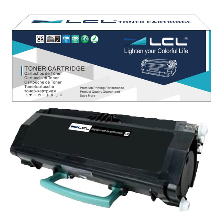 LCL Kompatibel Tonerkartusche E260A21E E260A11E (1 Schwarz) Ersatz für Lexmark E260 E260d E260dn E26