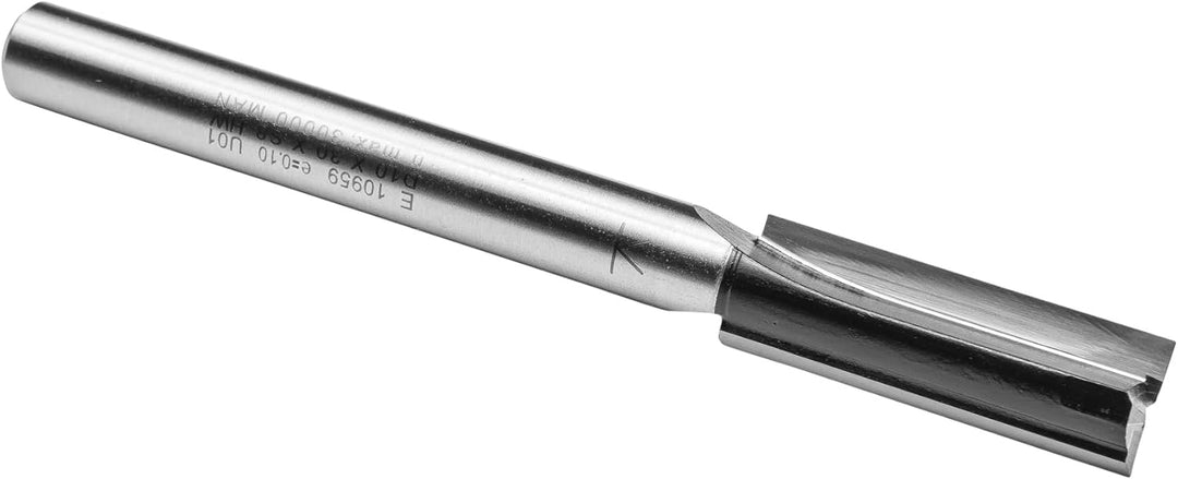 ENT 10959 Nutfräser HW, Schaft (S) 8 mm, Durchmesser (D) 10 mm, NL 30 mm, SL 58 mm, GL 90 mm, mit Ha