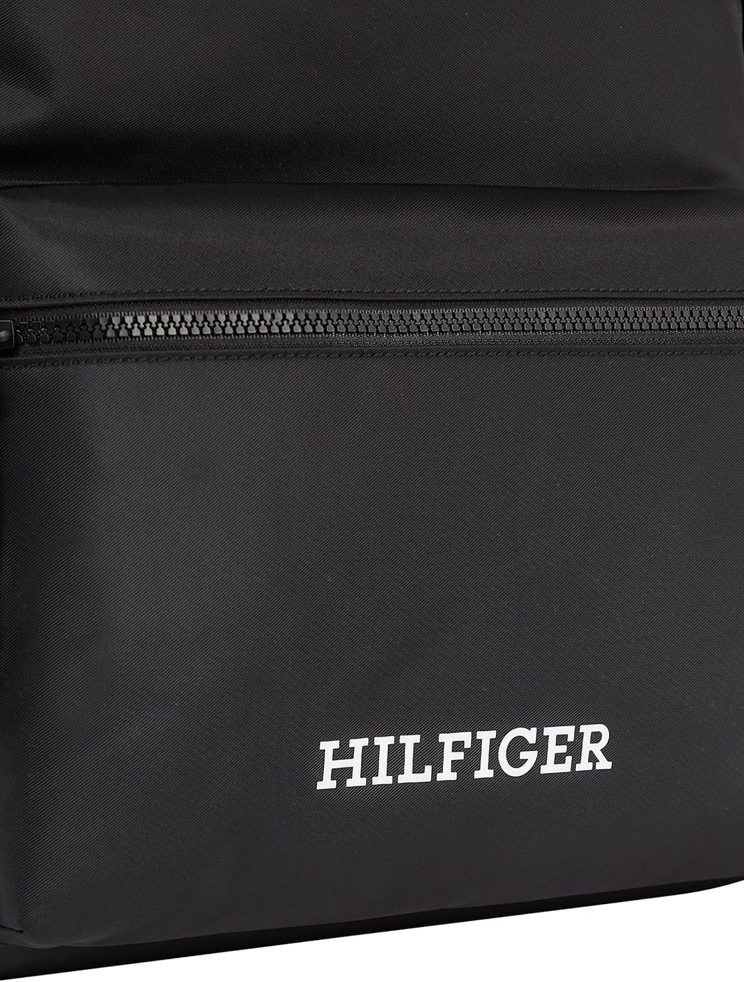 Tommy Hilfiger Herren Rucksack Monotype Dome Handgepäck, Schwarz (Black), Onesize