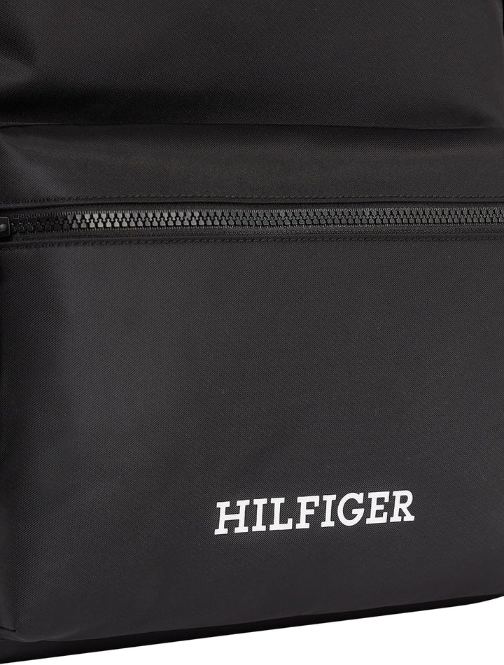 Tommy Hilfiger Herren Rucksack Monotype Dome Handgepäck, Schwarz (Black), Onesize
