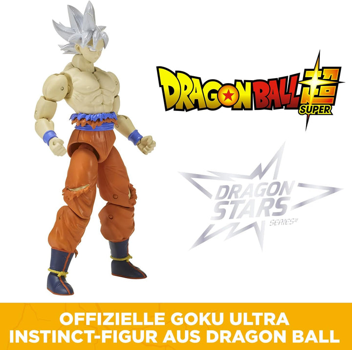 BANDAI - Dragon Ball Super - Figurine Dragon Stars 17 cm - Goku Ultra Instinct - Offizielle Dragon B