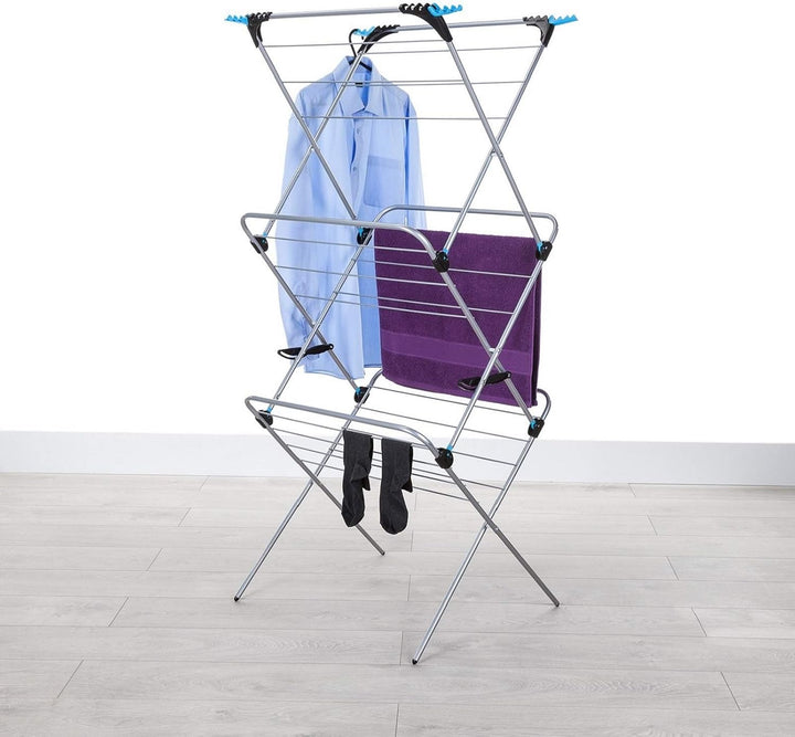 Minky 3-stöckiger Plus-Wäscheständer Einzelbett 3 Ebenen Plus, Einzelbett 3 Ebenen Plus