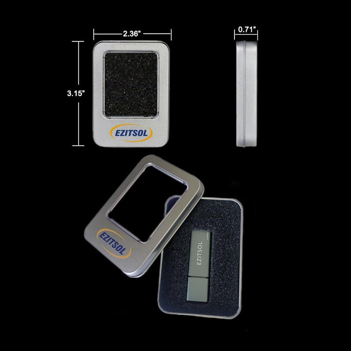 USB-Flash-Laufwerk mit physischem Schalter, Schreibblocker-Schutz, 128 GB exFat USB 3.0, High-Speed