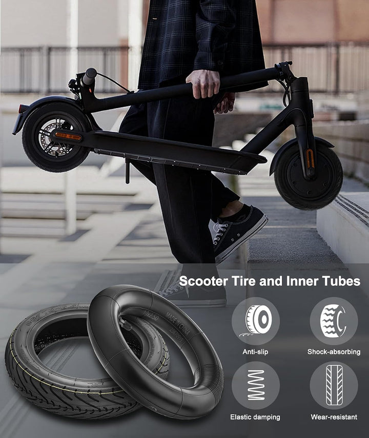 SYACHI Reifen 60/70-6.5 Tubeless Reifen Ersatzräder und Elektroroller Schlauch 10 Zoll Scooter Ersat