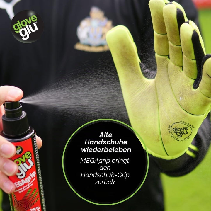 Glove Glu Just Grip Essentials Bundle inklusive Original 50 ml Megagriff 50 ml Aquagrip