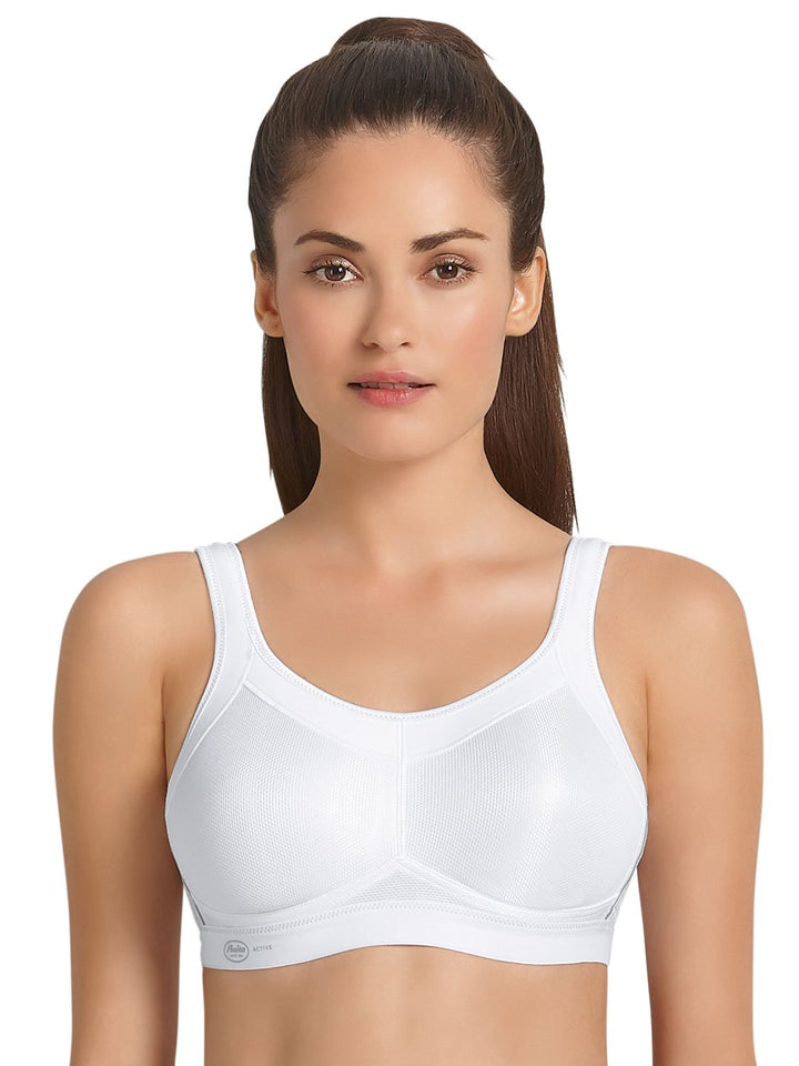 Anita Active Damen Momentum Sport-BH (1er Pack) 65H Weiss, 65H Weiss