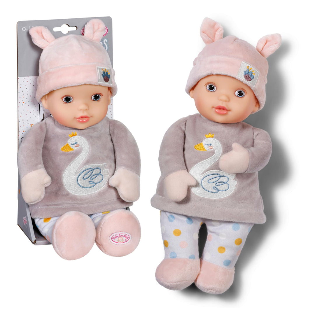 Baby Annabell for Babies Sweetie Mauve 30cm, weiche 30cm grosse Puppe aus Stoff mit integrierter Ras