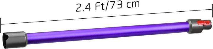 Verlängerungsstab Kompatibel mit Dyson V15 V11 V10 V8 V7 Staubsauger, 73cm (Lila), 1er Pack, Lila