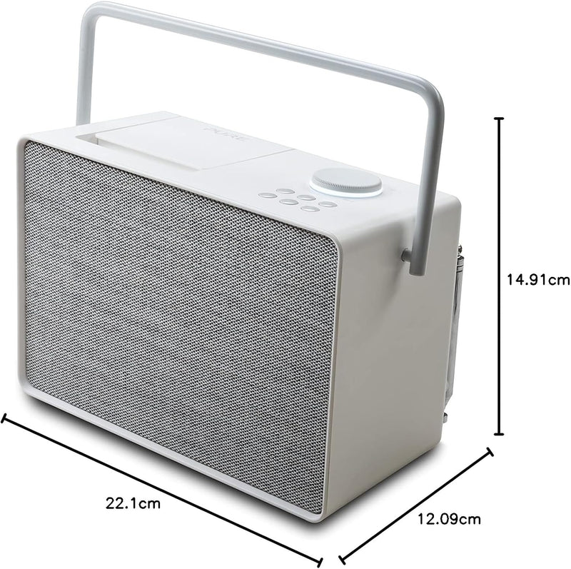Pure Evoke Play vielseitiges Musiksystem für innen und aussen (DAB+/UKW Radio, Internetradio, Podcas