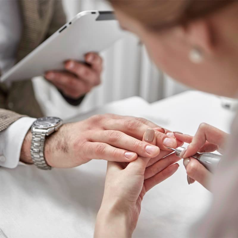 Retoo 65W Professionelles Elektrisch Nagelfräser Set mit Einstellbarer Geschwindigkeit bis 30000u/Mi