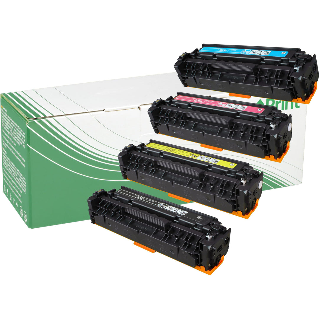 CE410X+411A-13A 305X305A Multipack Toner kompatibel mit HP LaserJet Pro 400 Color M451Nw M475dn M475