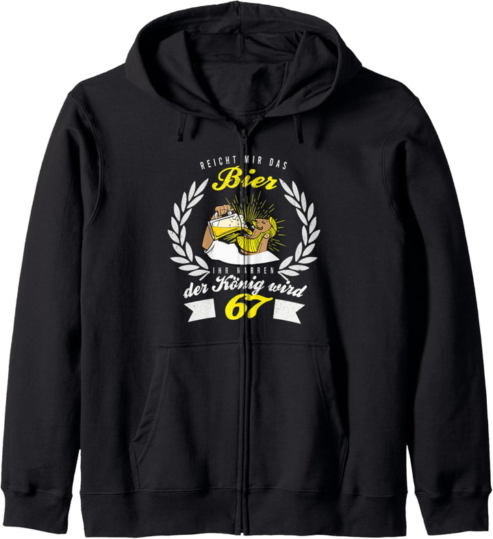 67. Geburtstag Jahrgang 1953 Geschenkidee für einen Mann Kapuzenjacke