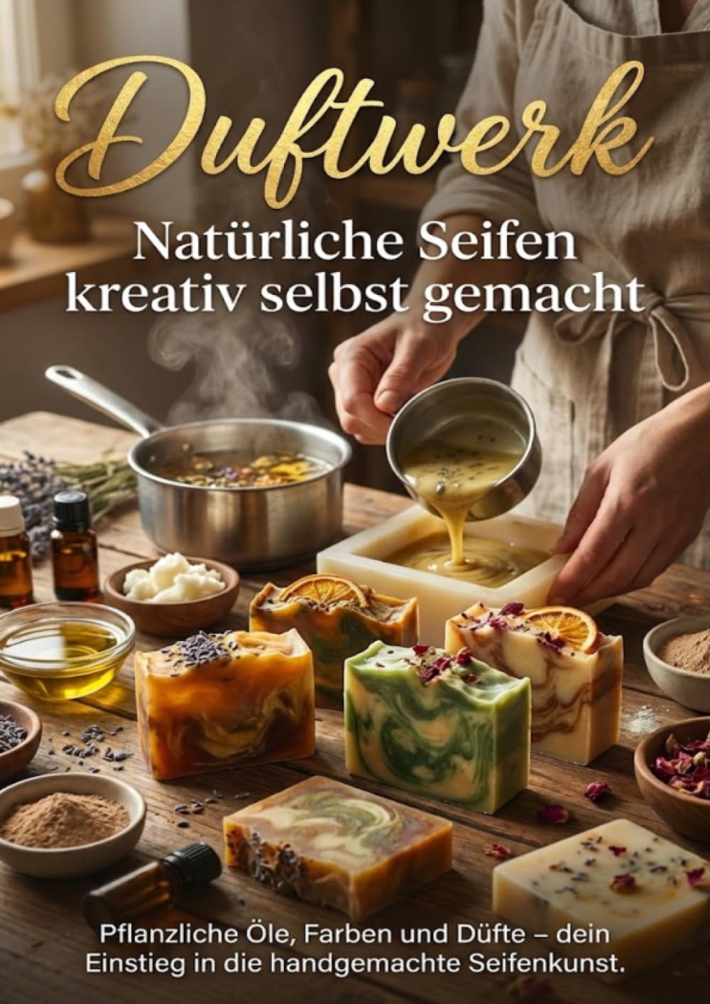 Duftwerk: Natürliche Seifen kreativ selbst gemacht: Pflanzliche Öle, Farben und Düfte – dein Einstie