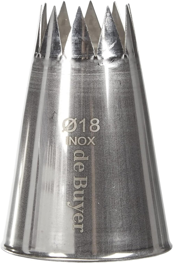 De Buyer - Set aus 35 Tüllen aus Edelstahl - 2114.10 Einzigartig, Einzigartig