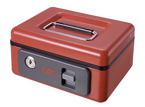FAC 25002 - Geldkassette mit Taster, Nummer 1, Farbe rot, Rot