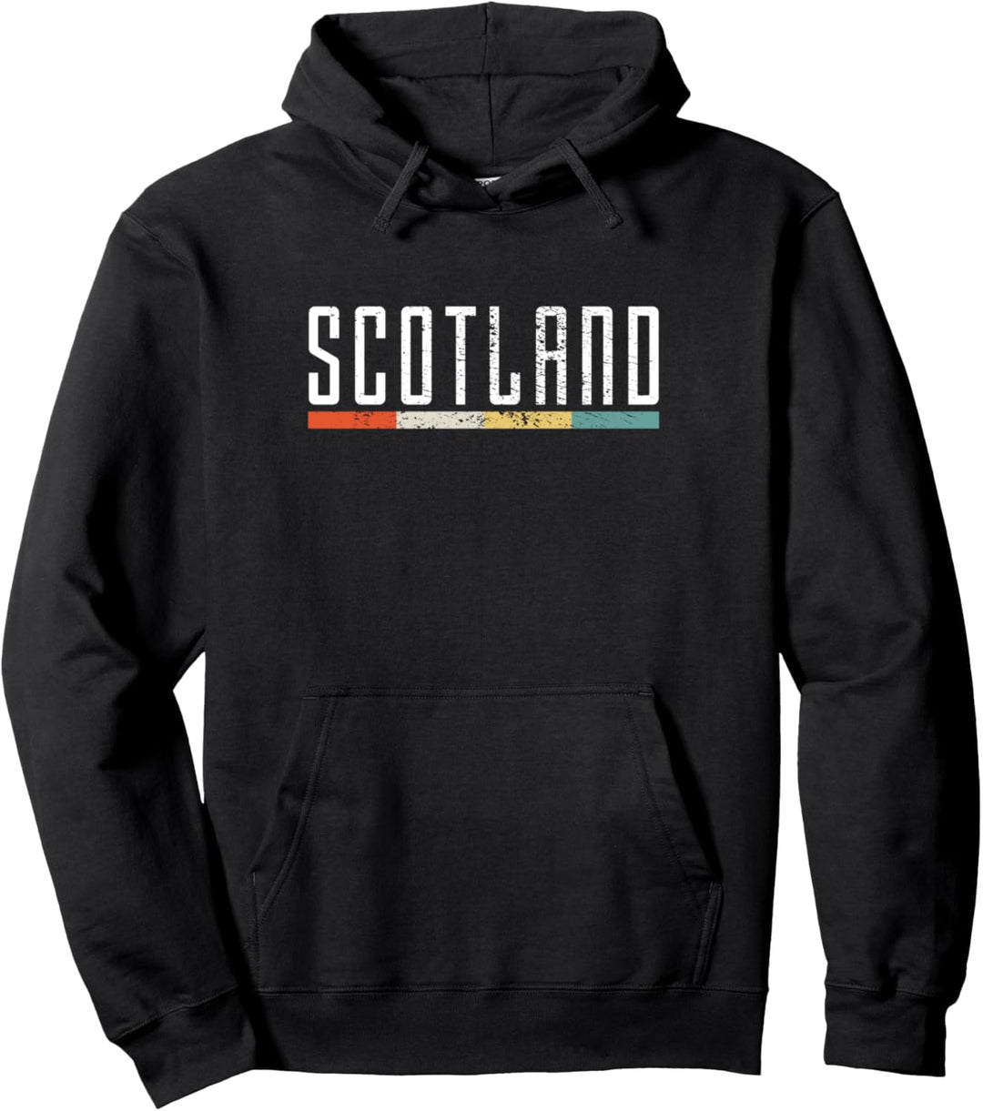 Schottland Vintage Pullover Hoodie