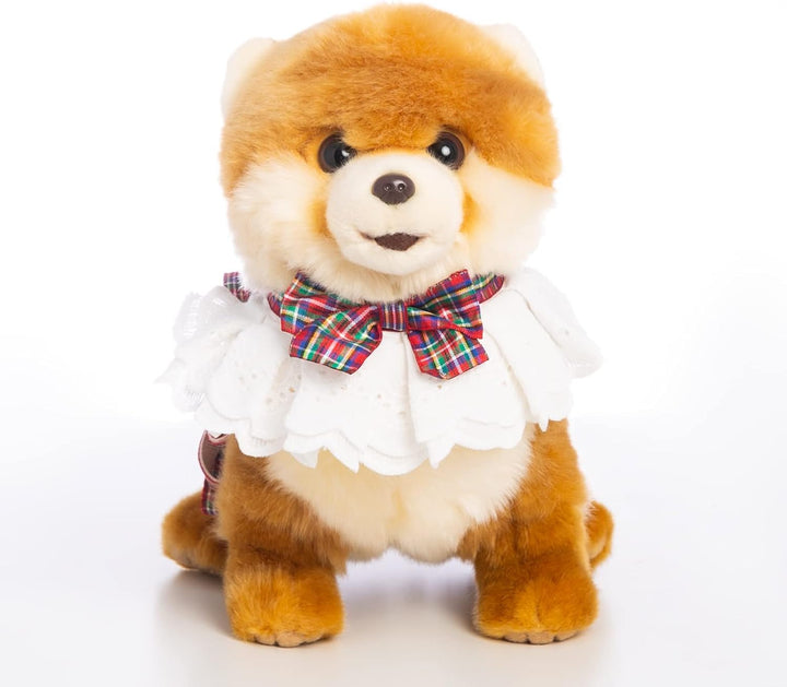 CU-MATE 30,5 cm Pommersche Simulation Plüschtier Hund – realistische Kuscheltiere Welpen Plüschtiere