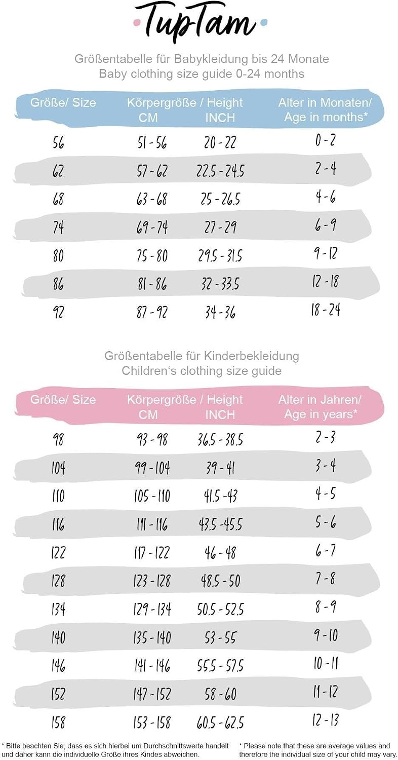 TupTam Baby Set mit Langarmbody, Hose &amp; Mütze – 3-teilig 62 Teddybär Beige, 62 Teddybär Beige