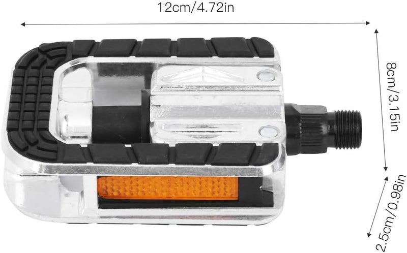 Fahrrad Klapppedal Schnellverschluss Pedale Fahrrad Plattformpedal mit Pedal Extender Adapter Pedale