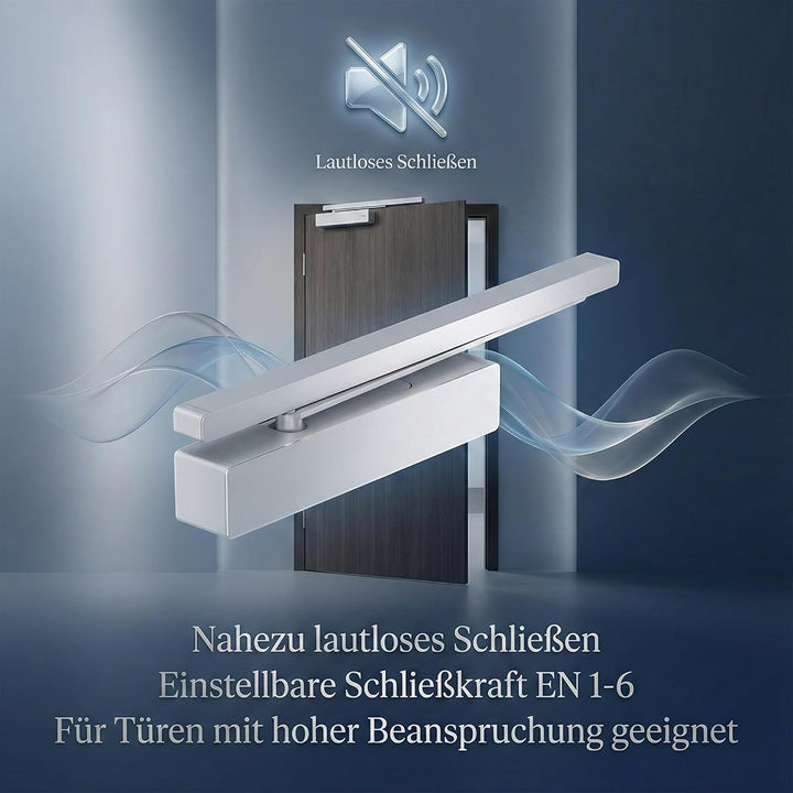 Obentürschliesser Dormakaba Gleitschiene G-N - Silber