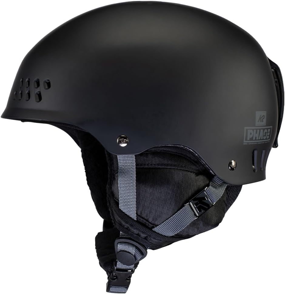 K2 Skis Herren Skihelm PHASE PRO schwarz 10B4000.3.1 Snowboard Snowboardhelm Kopfschutz Protektor M